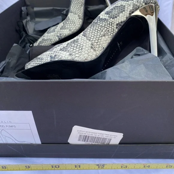 Marcell von Berlin Designer Snakeskin High Heels - Picture 4 of 6